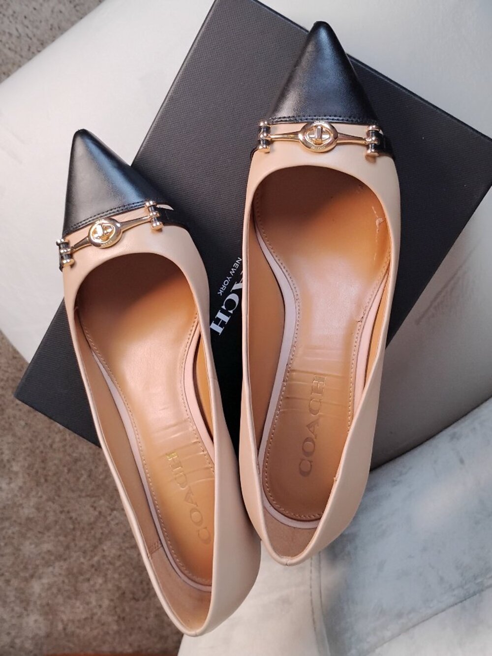 Coach Lauri Silky Nap Heels - Picture 9 of 16